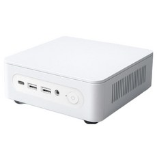 디클 미니PC 윈도우11포함 데스크탑 본체 가정용 사무용 주식용 일체형 올인원, T12, WIN11 Home, 128GB, 16GB, 화이트