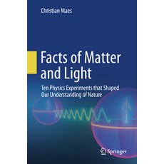 (영문도서) Facts of Matter and Light: Ten Physics Experiments That Shaped Our Understanding of Nature Hardcover, Springer, English, 9783031333330