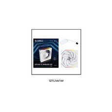 光華CUMA散熱精品*聯力 UNI FAN TL Wireless LCD 120 黑 白 正向/反向 無線 單顆, 1個, 12TL1W1W白色(正向)