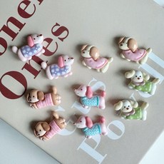 귀여운 애니멀 반려 강아지 감성 인테리어 미니 마그넷 자석, 5pcs X 2개(10pcs)