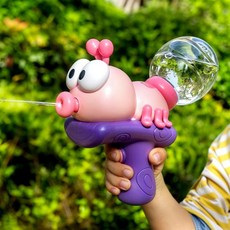 電動連發水槍 兒童玩具 螞蟻造型 充電版 6-8米射程, 粉色, 1個
