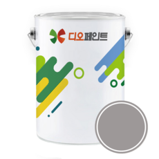 디오페인트 멀티퍼퍼스 벽지 가구용 페인트, 1개, 4L, 뉴트럴45 (스톤그레이)