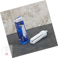 25W 삼파장 전구 주광색 컴팩트전구, 1개, 주광색(형광등색)