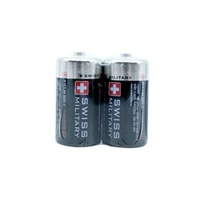 알카라인전지 R14 망간건전지 (24알) 스위스밀리터리CM 59000EA 1EA, 본상품