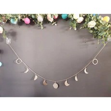 철예 보헤미안 풍월식 벽걸이 가구 소파 배경 창턱 장식 공예품 결혼식 장식, 신식, 32*144cm