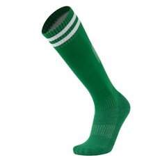 제이차니 통기성 유소년 축구양말 투라인 니삭스, 1개, 초록