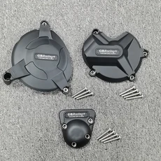 탄소 섬유 질감 엔진 보호 커버 BMW S1000R 2009-2016 및 HP4, 12 New 1set (3), 01 빠른  Mainland