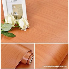 防水PVC木紋自貼壁紙 傢俱翻新裝飾波音軟片, 防水版 紅櫻桃木紋