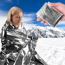 비상 은박지담요 등산 재난 응급 보온 비닐 체온유지 은박 담요, 은박담요-M사이즈, 1개