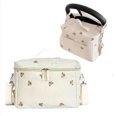 TraEn230 유모차 짐수납 유모차 가방 언더백 보냉백 작은 머그파우치 젖병파우치 보냉파우치 diaper bag (A)