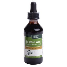 gaia HERBS 聖約翰草萃取液, 60ml, 1瓶
