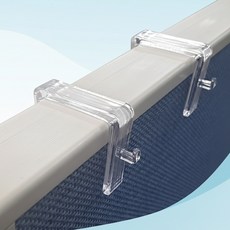 파티션 걸이 2P 사무실 파티션 걸이 다용도정리함, 1개