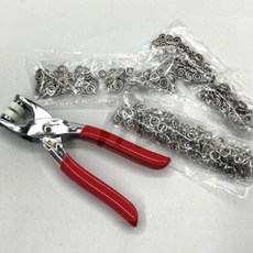 꿀이맘 옷수선 똑딱이 단추 펀칭기 세트 똑딱이단추달기