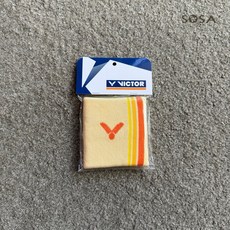 VICTOR 勝利 糖果色羽球運動護腕, 柔黃, 1個