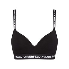 칼 라거펠트 로고 언더밴드 패디드 브라