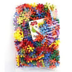 방울꽃블럭 대용량 장난감 선물 교구 학교 pic+7669Ed