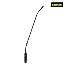 슈어 SHURE MX418C 자바라 콘덴서 구즈넥 마이크 45cm 단일지향성, 블랙, MX418/C