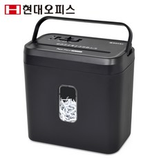 현대오피스 페이퍼프랜드 소형 가정용 문서세단기 PK-525X, 블랙