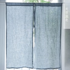 린넨 주방 창문 가리개 바란스 커튼