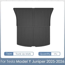 tesla 호환 Model Y 2025 Juniper TPE 바닥 매트 카고 라이너 New 액세서리 용 방수 트렁크, 06 1Pc