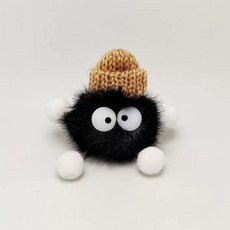 洞洞鞋鞋花配件：黑白煤球精靈、卡通立體餅乾冰淇淋DIY裝飾