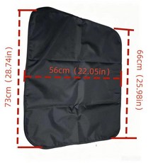 汽車寵物車門保護墊 牛津布 防刮抓 防口水 狗狗專用, 黑色, 1個