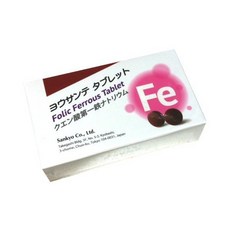 Sankyo Folic Ferrous Tablet, 1個