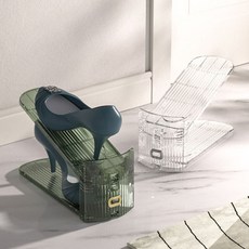 신발 정리 슈즈렉 거치대 홀더 보관 선반 sav+336sj, 투명