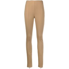 캘빈클라인 로고 자수 커프 지퍼 레깅스