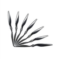 탄소 섬유 전기 프로펠러 RC 비행기 부품 12X6 17x8, 03 13X6.5