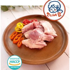 언니네 국내산 신선 냉장 올품 닭 도리육 닭 볶음탕육 찜닭용 닭도리탕용 1KG (1킬로포장), 무염 생닭 도리육, 1개