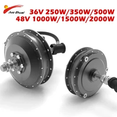 전기 자전거 허브 모터 36V 48V 250W 2000W 20 24 26 27.5 28 29 인치 700C 전면 후면 휠, 02 hub motor, 01 rear_03 36v 500w_05 26"
