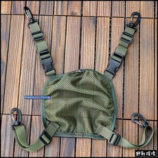 【野戰搖滾】狼蛛戰術背包專用網罩 收納袋 黑色 頭盔包安全帽衣物睡袋地墊收納網罩頭盔袋, 軍綠色