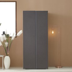 동서가구 이즈 클래스 롱바 원룸 800 이불장 DF923137, 그레이