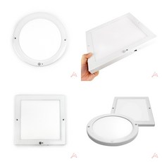 장수조명 20W LED 엣지 센서등 감지조명 20와트 자동감지등, 원형, 1