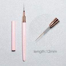 네일 아트 브러쉬 네일 파인 라이너 페인팅 프렌치 스트라이핑 아트 브러쉬 UV 젤 매니큐어 드로잉 도구, [13] Pattern 13