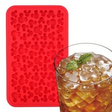 얼음틀 GR-LA 미키 실리콘 크래시 아이스트레이, 상세 설명 참조, 1개