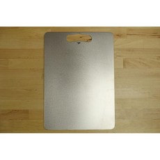 山道具屋 Keith 鎧斯鈦 Ti8722 純鈦砧板，加厚2.5mm大號家用切菜板，安全無毒, 1個, TI8722(大號)