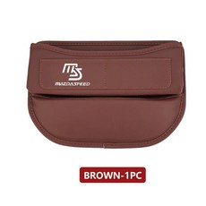 마쯔다 자동차 시트 틈새 정리함 가죽 수납 박스 측면 포켓, 1개, 3. MAZ-B3W-brown-1PCS