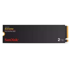SanDisk 晟碟 至尊 M.2 NVMe 固態硬碟, SDSSDX3N-2T00-G26, 2TB