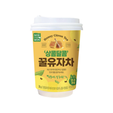 녹차원 상콤달콤 꿀유자차 원컵, 12개, 30g, 12개