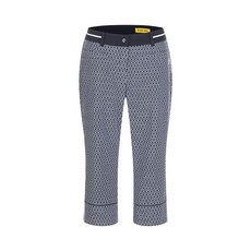 벤제프 여성 7부 전판 프린트 팬츠