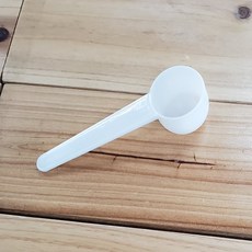 계량스푼(흰색) 25ml 1pcs(약스푼 25g) 플라스틱스푼 약수저 약스푼