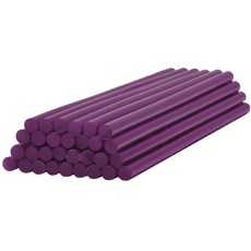핫 러버 스틱 크래프트 건 DIY 수제 고무 x 200mm 적용 가능 팩 30팩 다크 퍼플, Yellow
