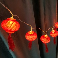 奇趣生活 新年造型裝飾燈串 LED繞線燈籠, USB 3米20燈, 1組