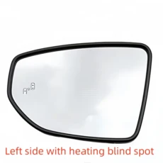 렉서스 ES200 2019-2023 사이드 미러 렌즈 문짝 윙 난방 사각지대 포함 화이트 유리, 04 1pcs left blind spot
