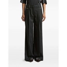 페세리코 플리츠 디테일 팬츠