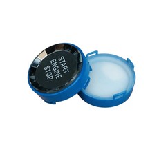 藍水晶塑膠一鍵啟動鍵 替換式適用於F87 F90 F92 F93 F60 F63 F84 F83 F70, 1個