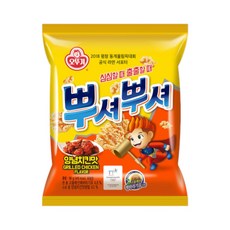 오뚜기 뿌셔뿌셔 양념치킨맛, 90g, 4개