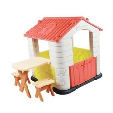 아이의자 놀이집 쿠쿠토이즈 에듀플레이하우스2 집+테이블/의자세트 실내놀이 아이집 아이놀이